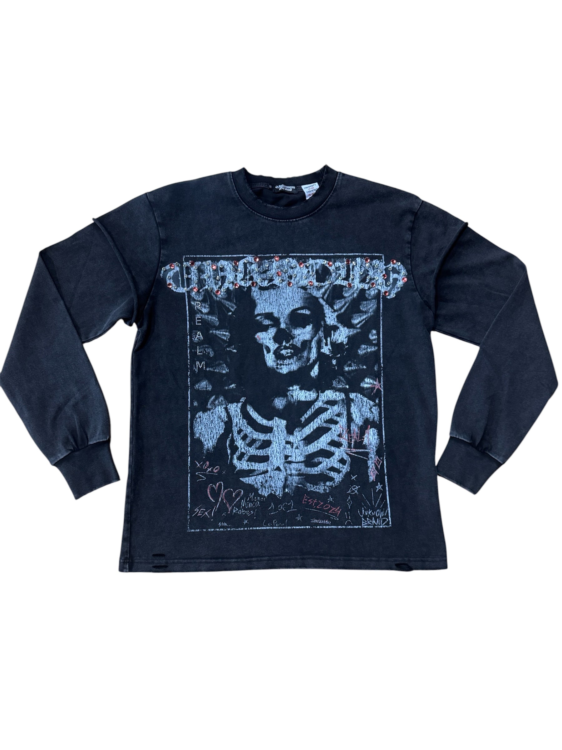 Unknown Brand "Unknown Skull" Long Sleeve