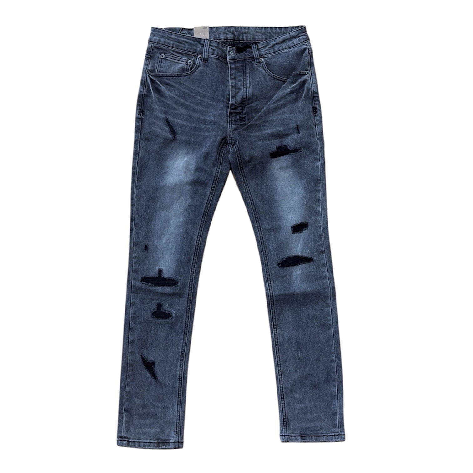 KSUBI "Stone Wash Grey" Jeans
