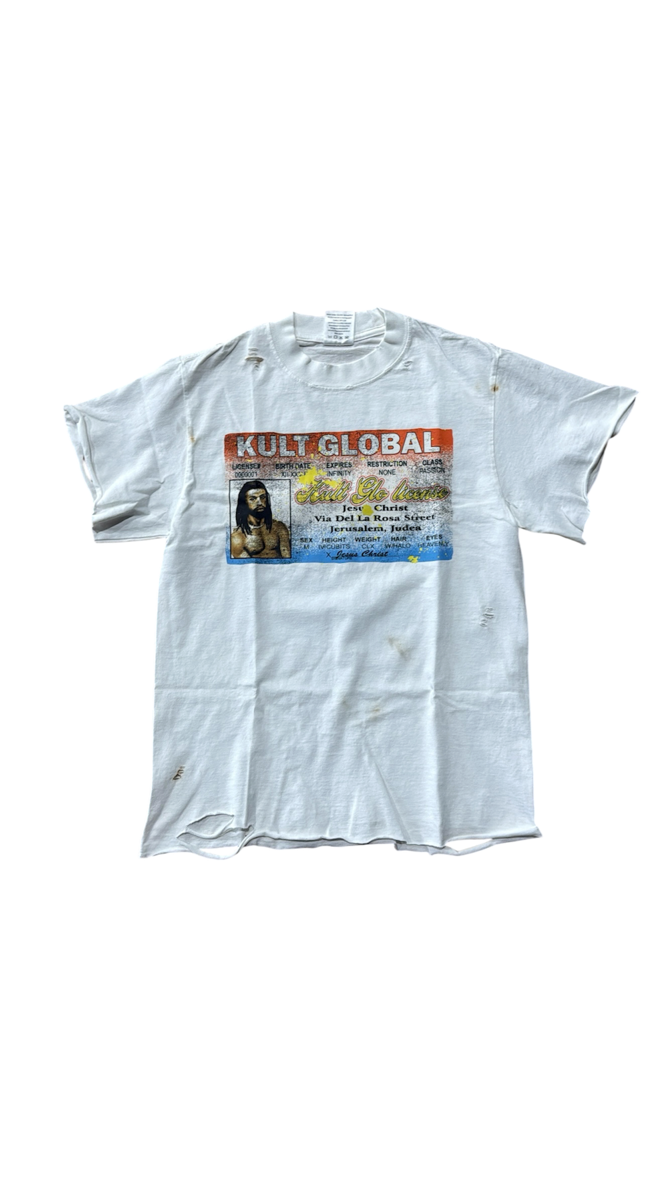 Kult Studios "Glo" White T-shirt