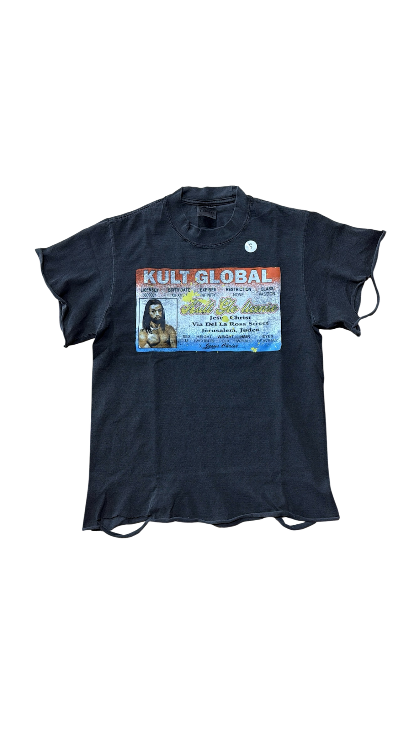 Kult Studios "Glo" Black T-shirt