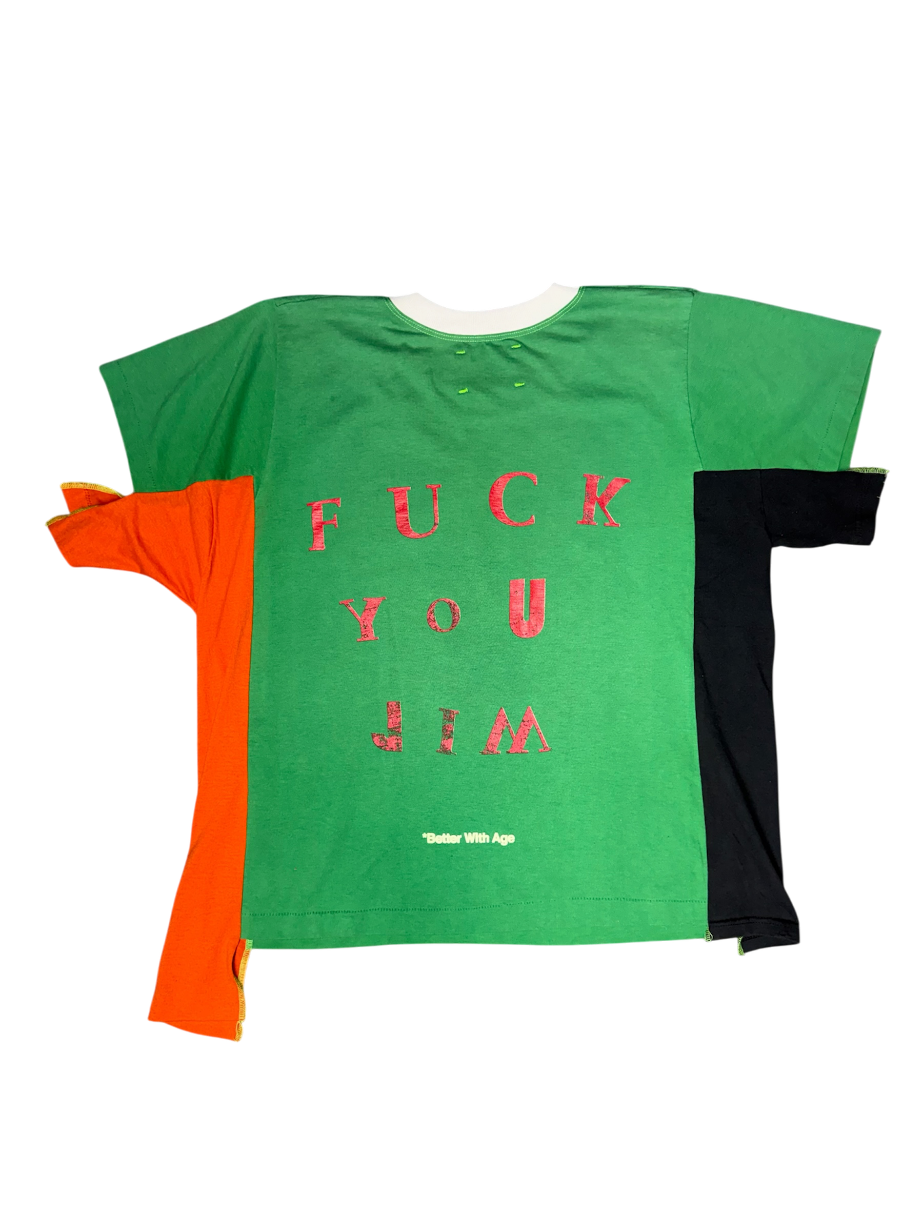 Better With Age "Jimmy 3 Panel" Green T-Shirt