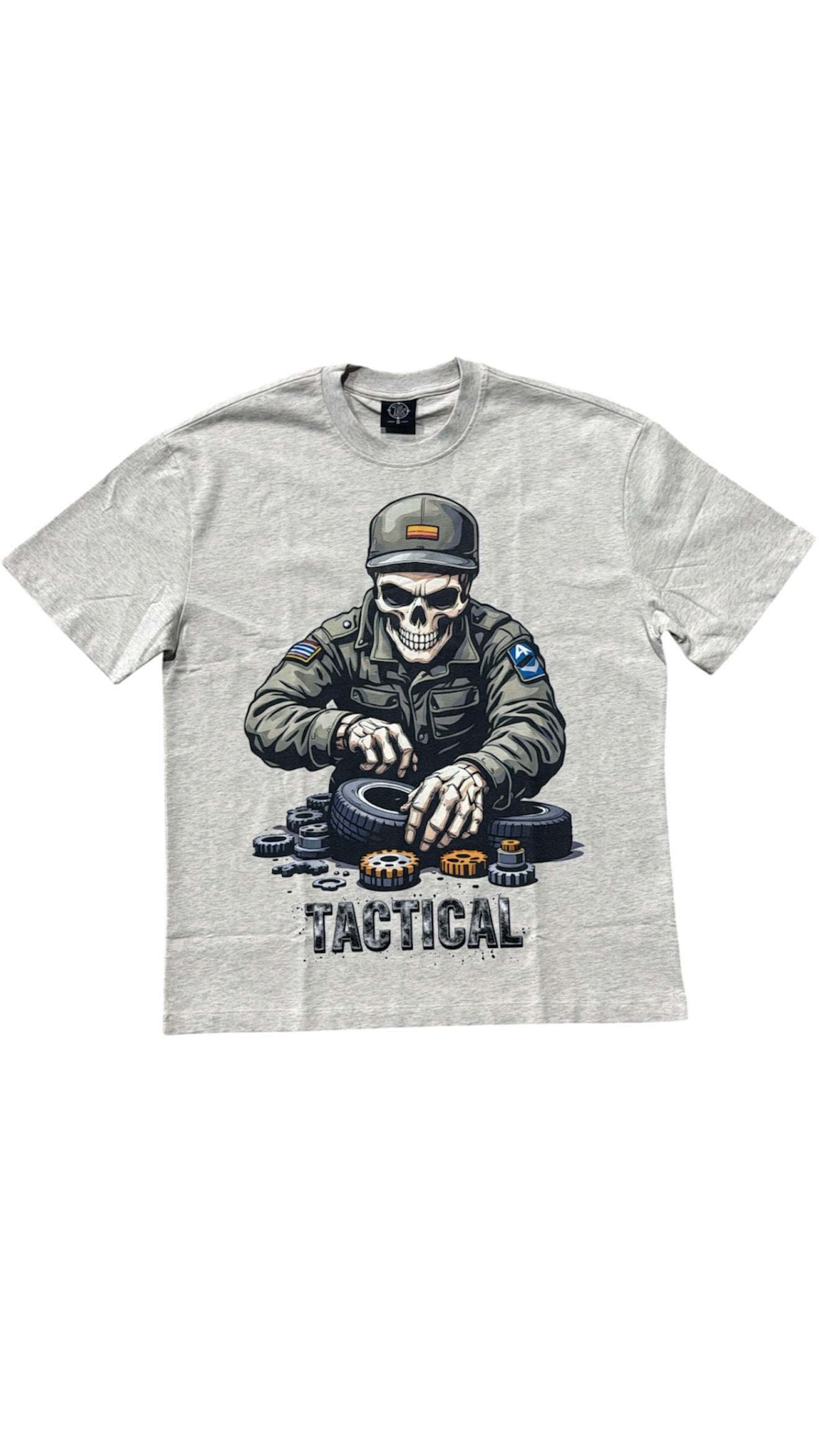 Tactical "Built To Last" Grey T-Shirt