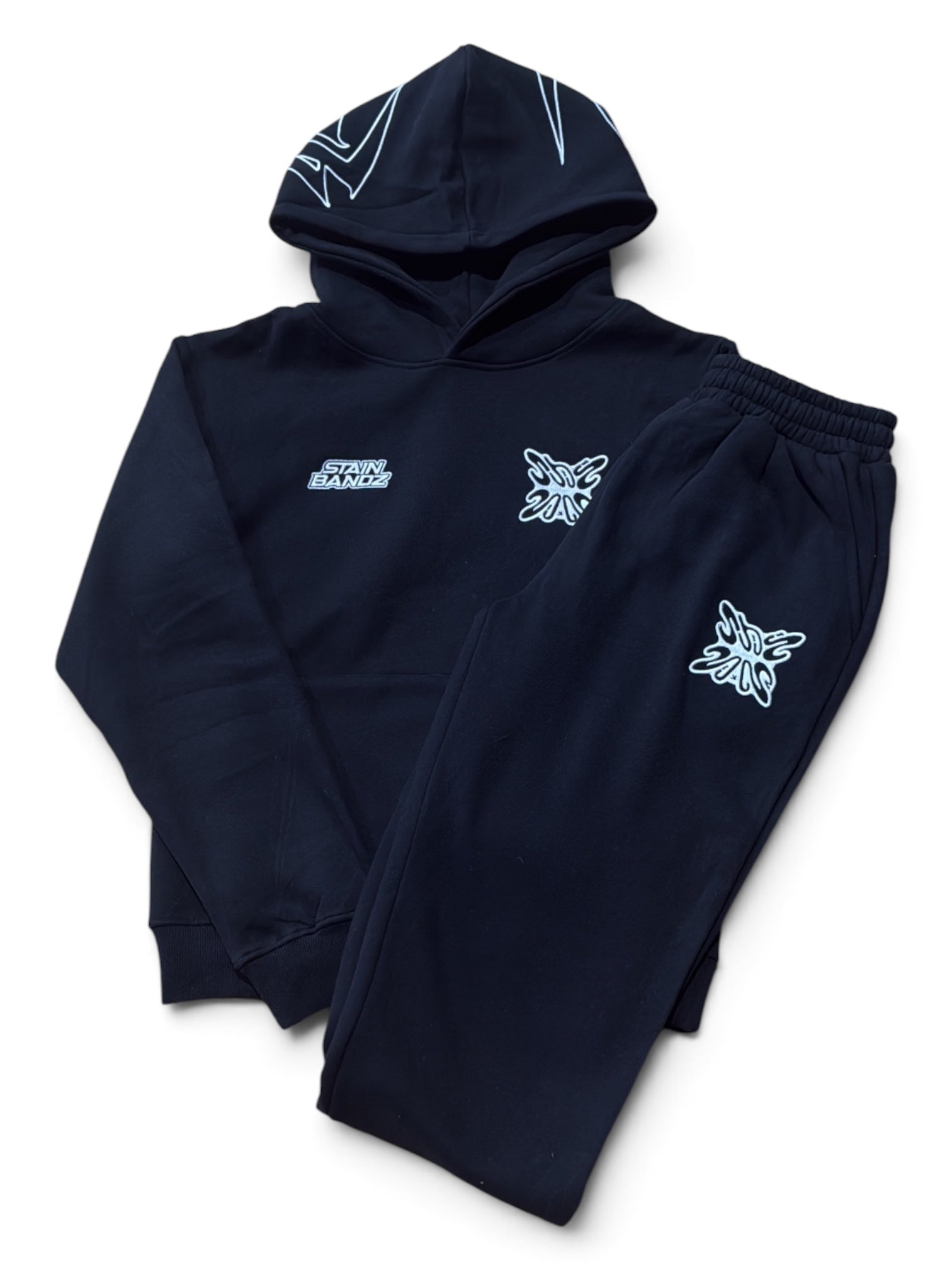 SB Studios "Stain Bandz+" Black Full Sweatsuit