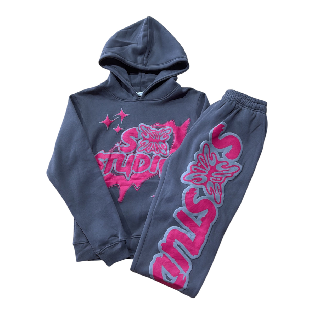 SB Studios "Pink/Grey" Full Sweatsuit