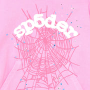 Spider Pink Web Hoodie