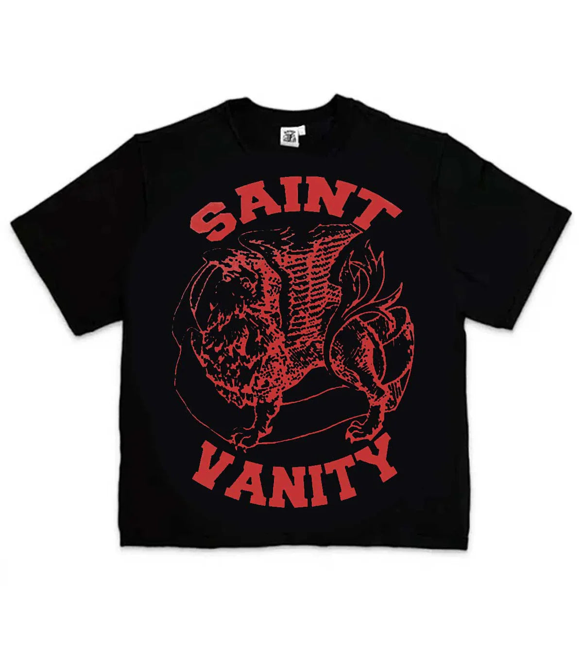 Saint Vanity "Griffin" Black/Red T-Shirt
