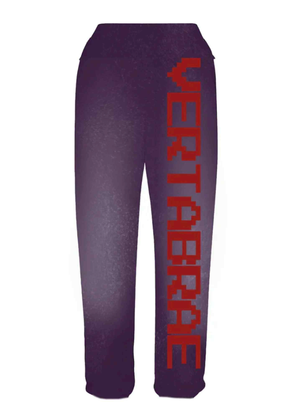 Vertabrae Purple/Red Sweat Pants