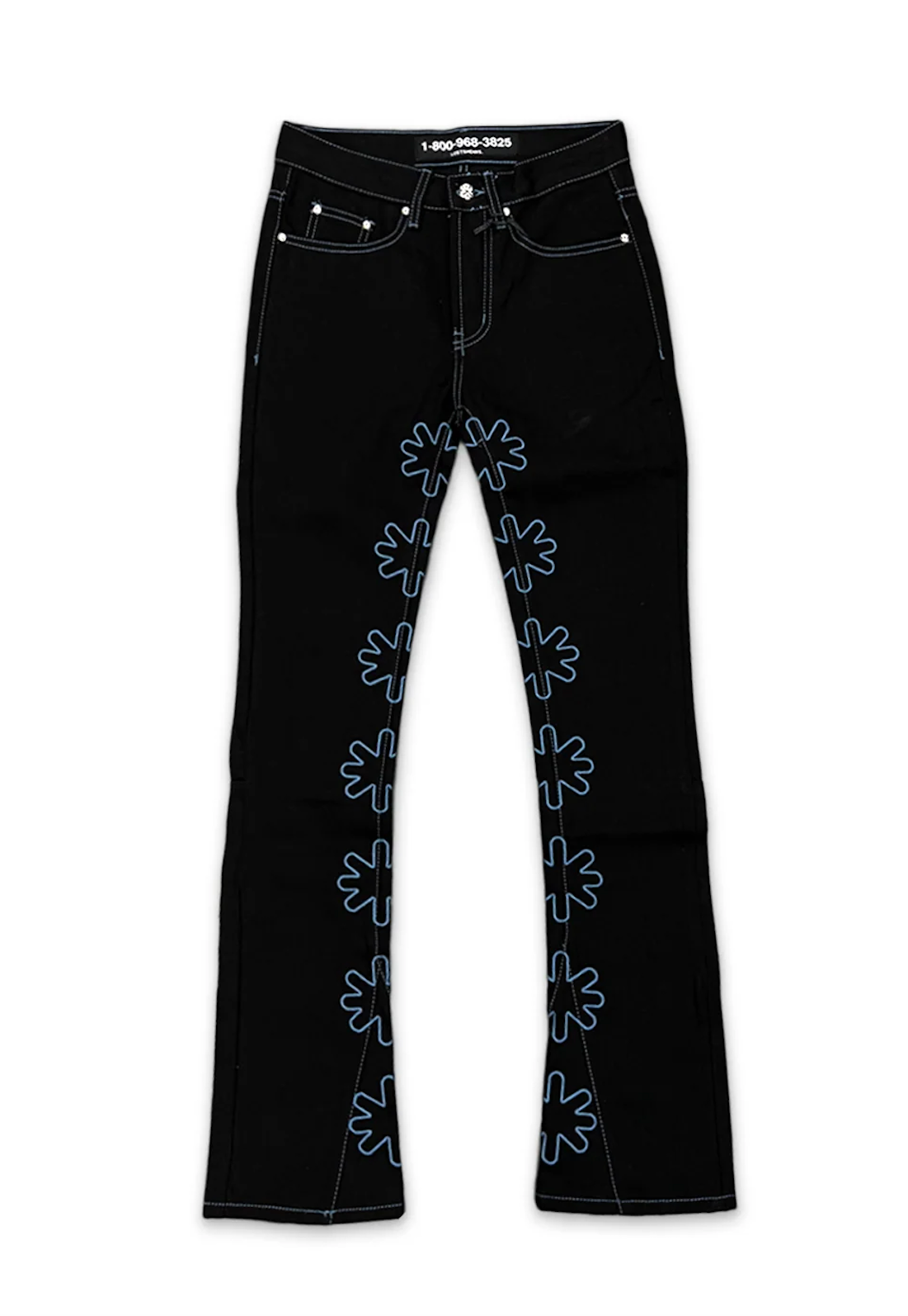 Lost SHDWS Black/Royal Outline Denim