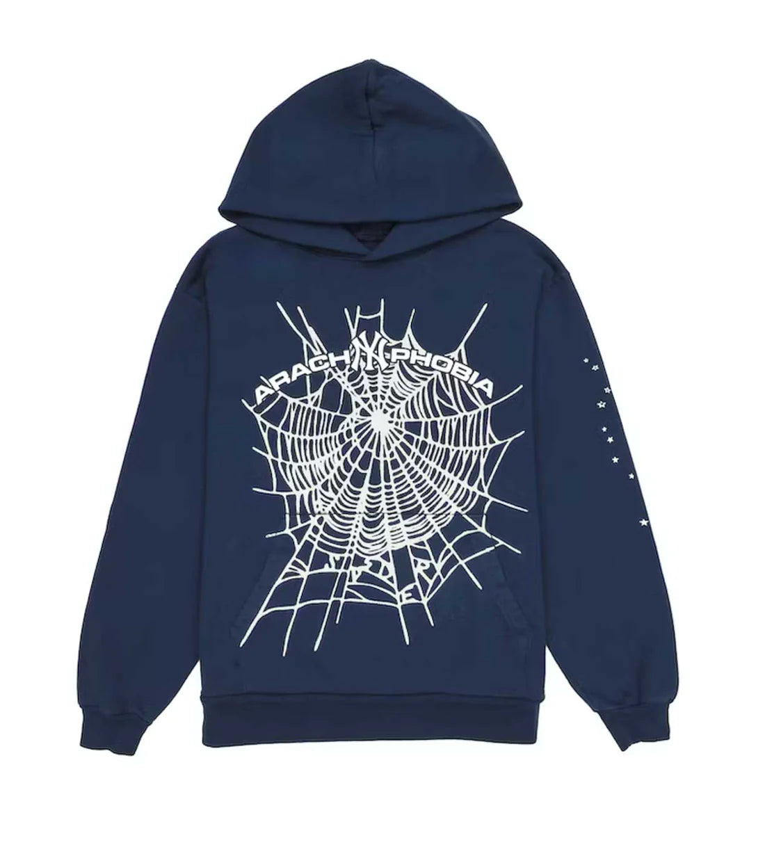 Spider Worldwide "Arach NY Phobia" Hoodie Navy Blue
