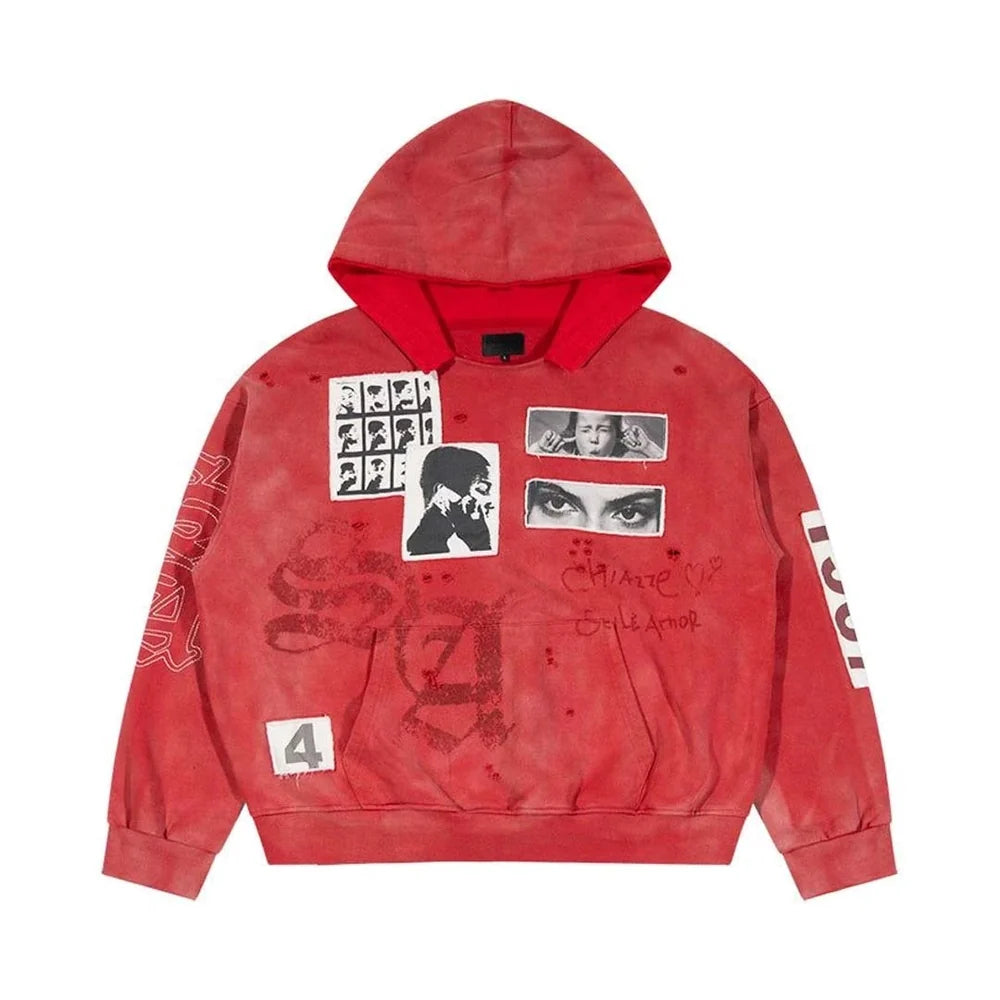 Stile De Amor "Rosso" Hoodie