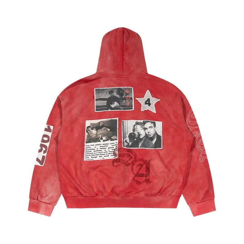 Stile De Amor "Rosso" Hoodie