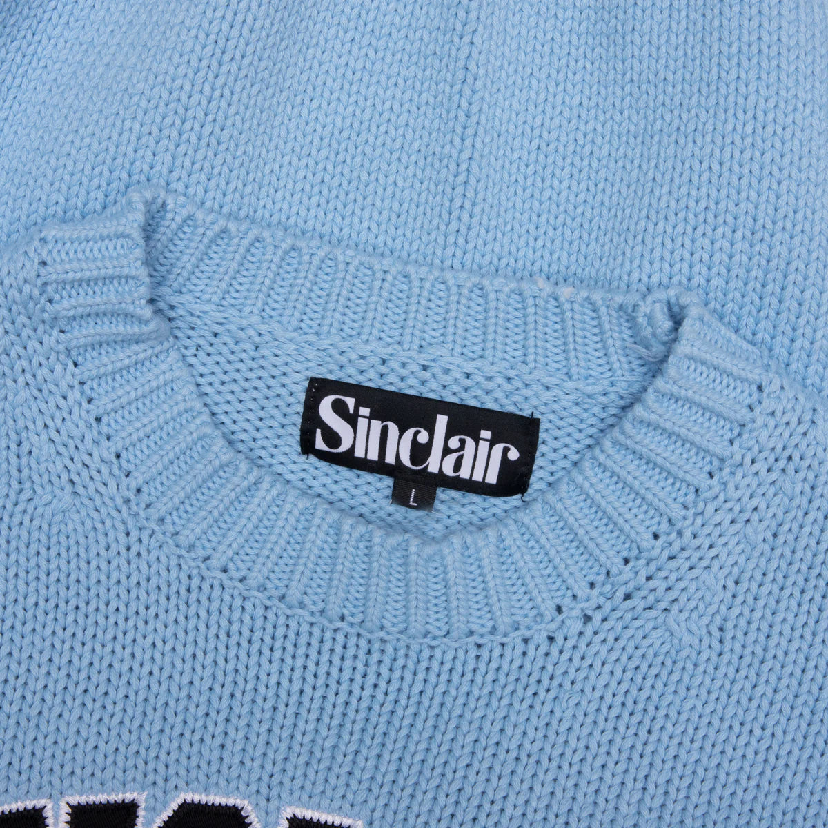 Sinclair Tackle Twill Sweater (Light Blue)