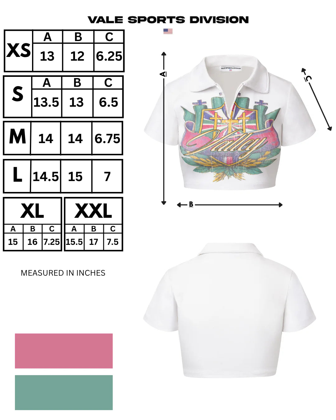 Vale "Valor" Women's White Rugby Shirt