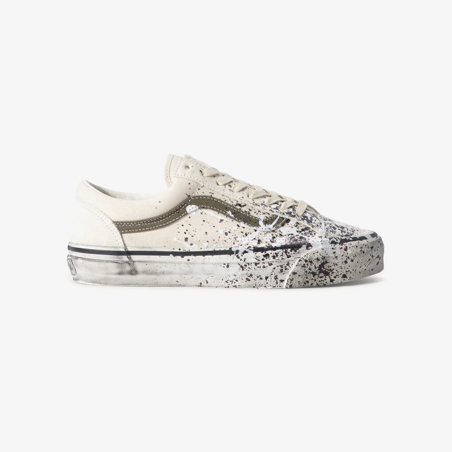 Vans "Paint Splatter" Old Skool 36 Turtle Dove Shoes