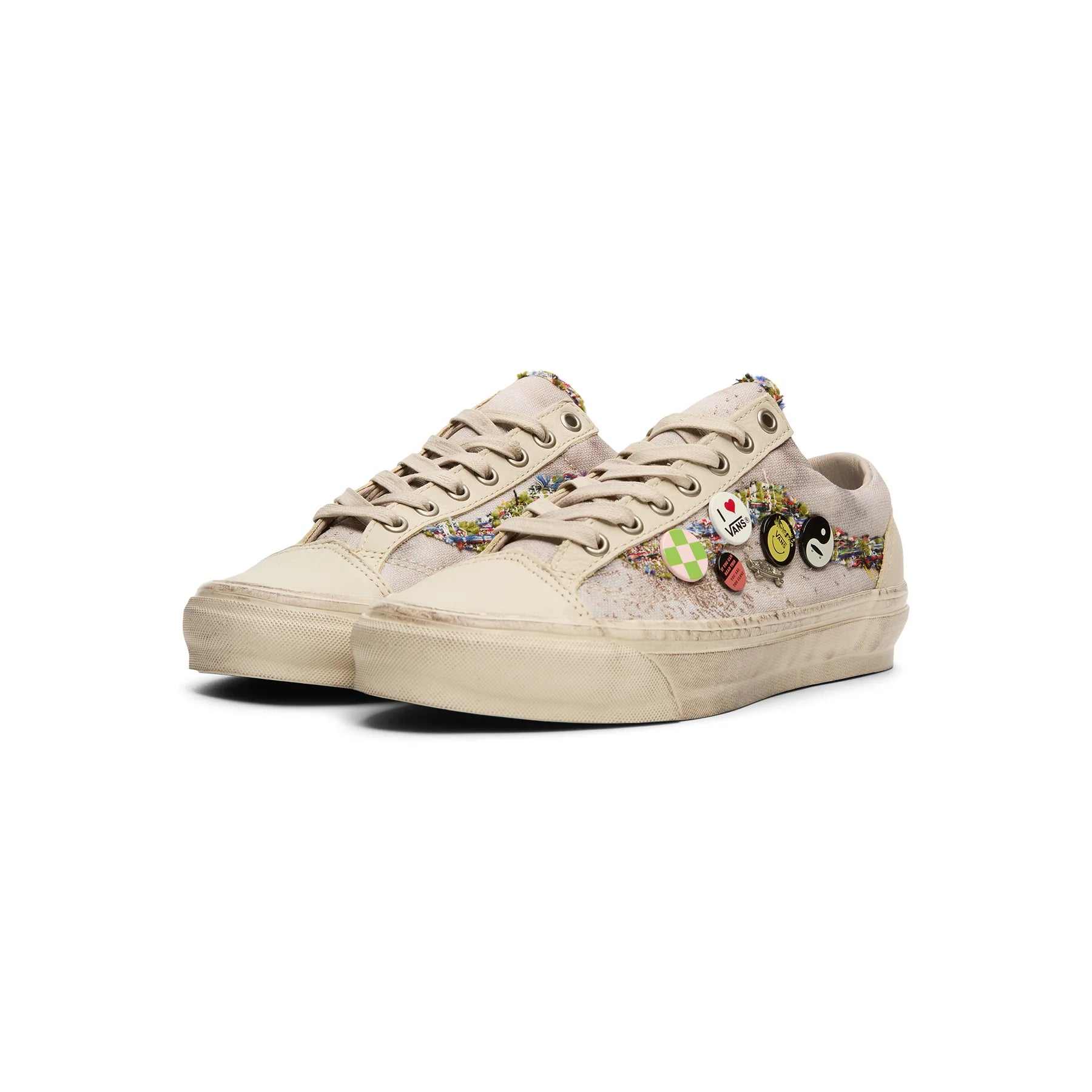Vans "Souvenir" Oatmeal Beige Sneakers