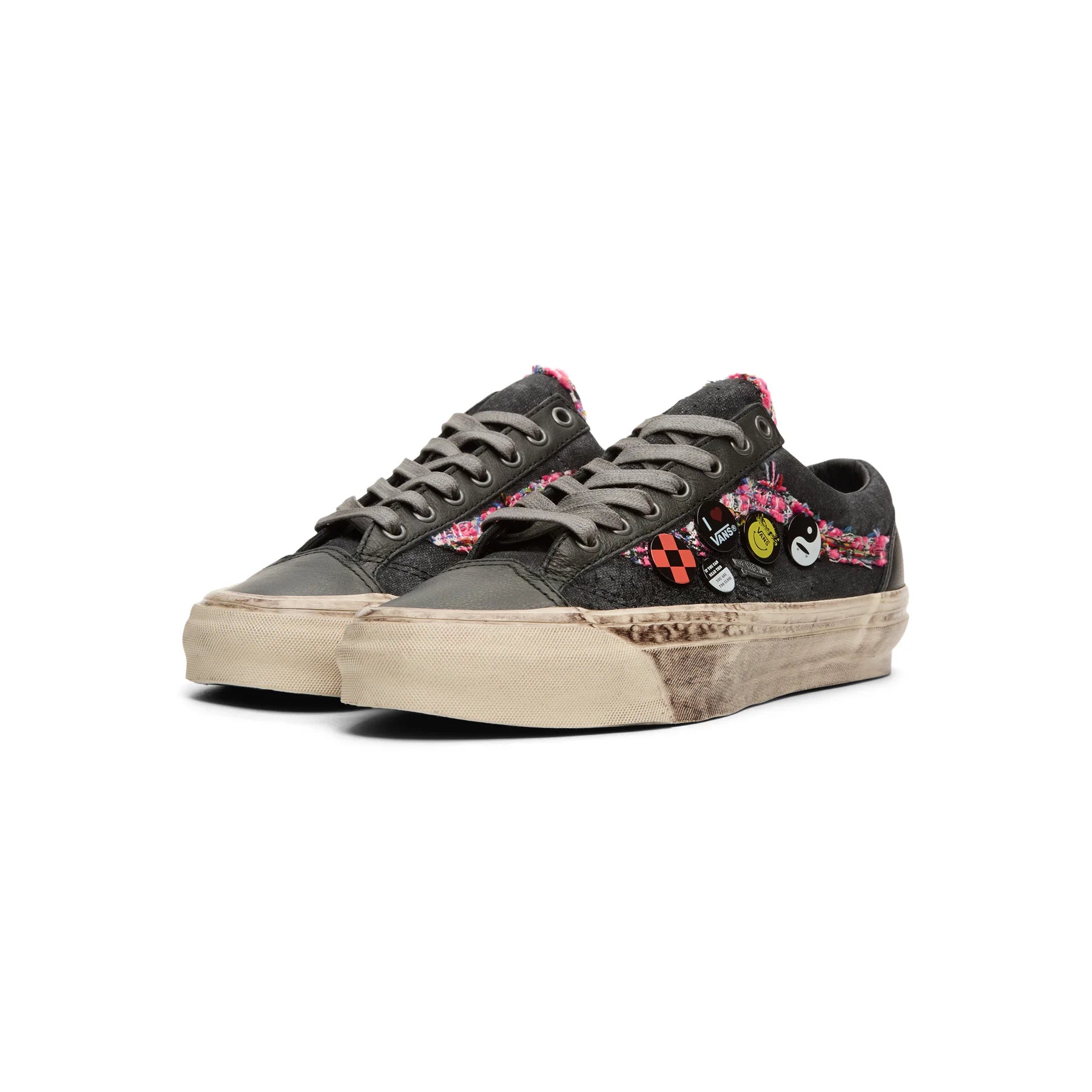 Vans "Souvenir" Faded Black Sneakers