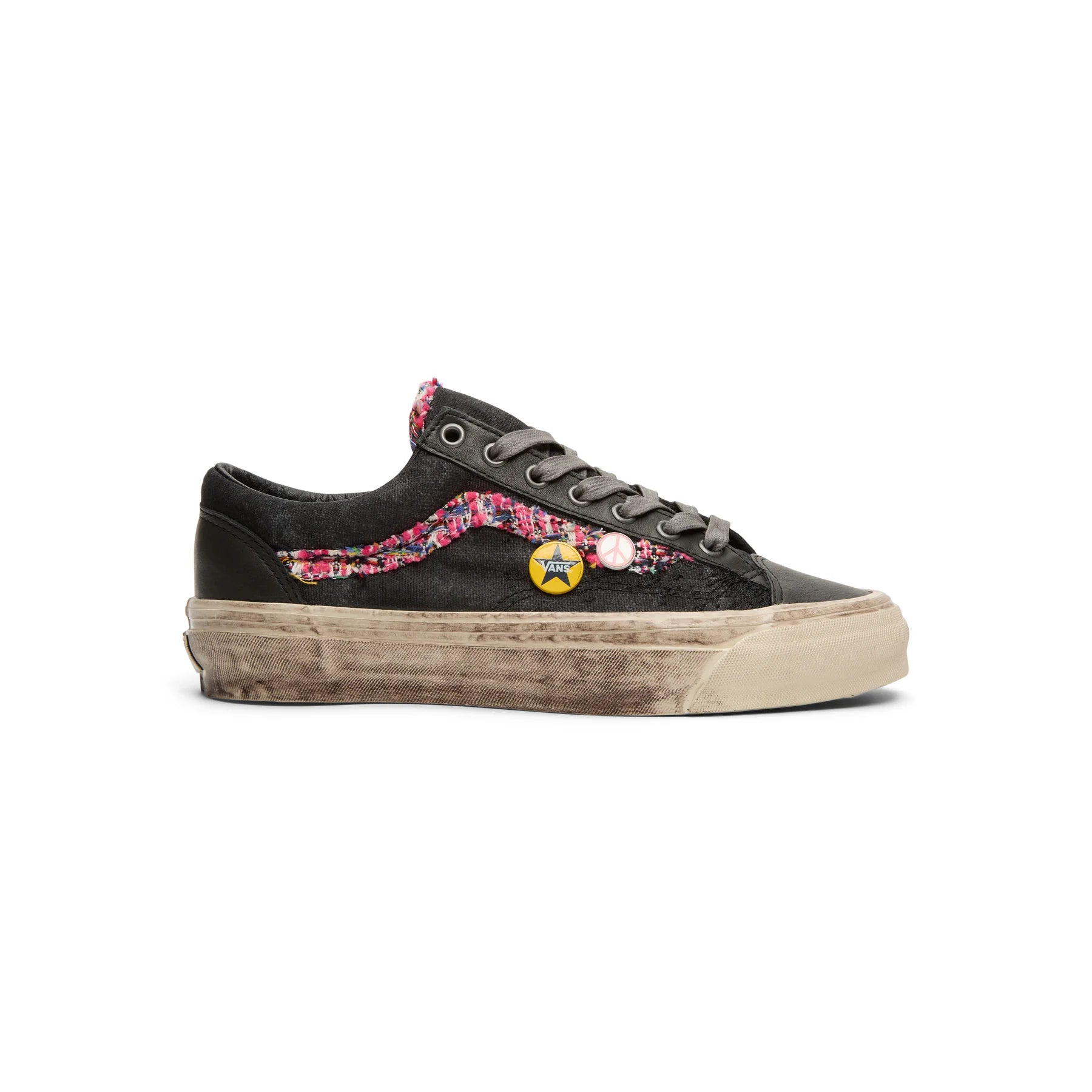 Vans "Souvenir" Faded Black Sneakers