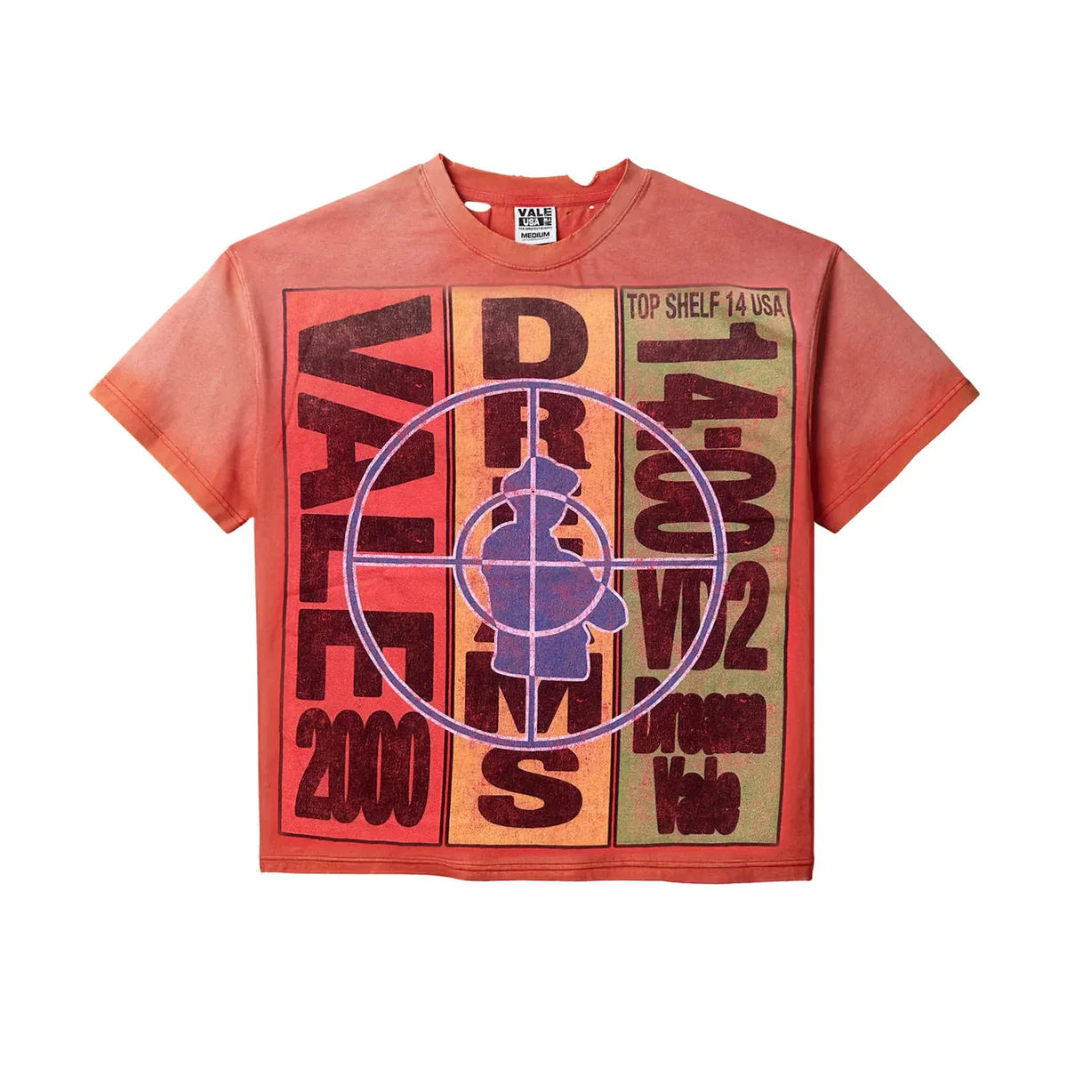 Vale "Target Practice" Red T-Shirt