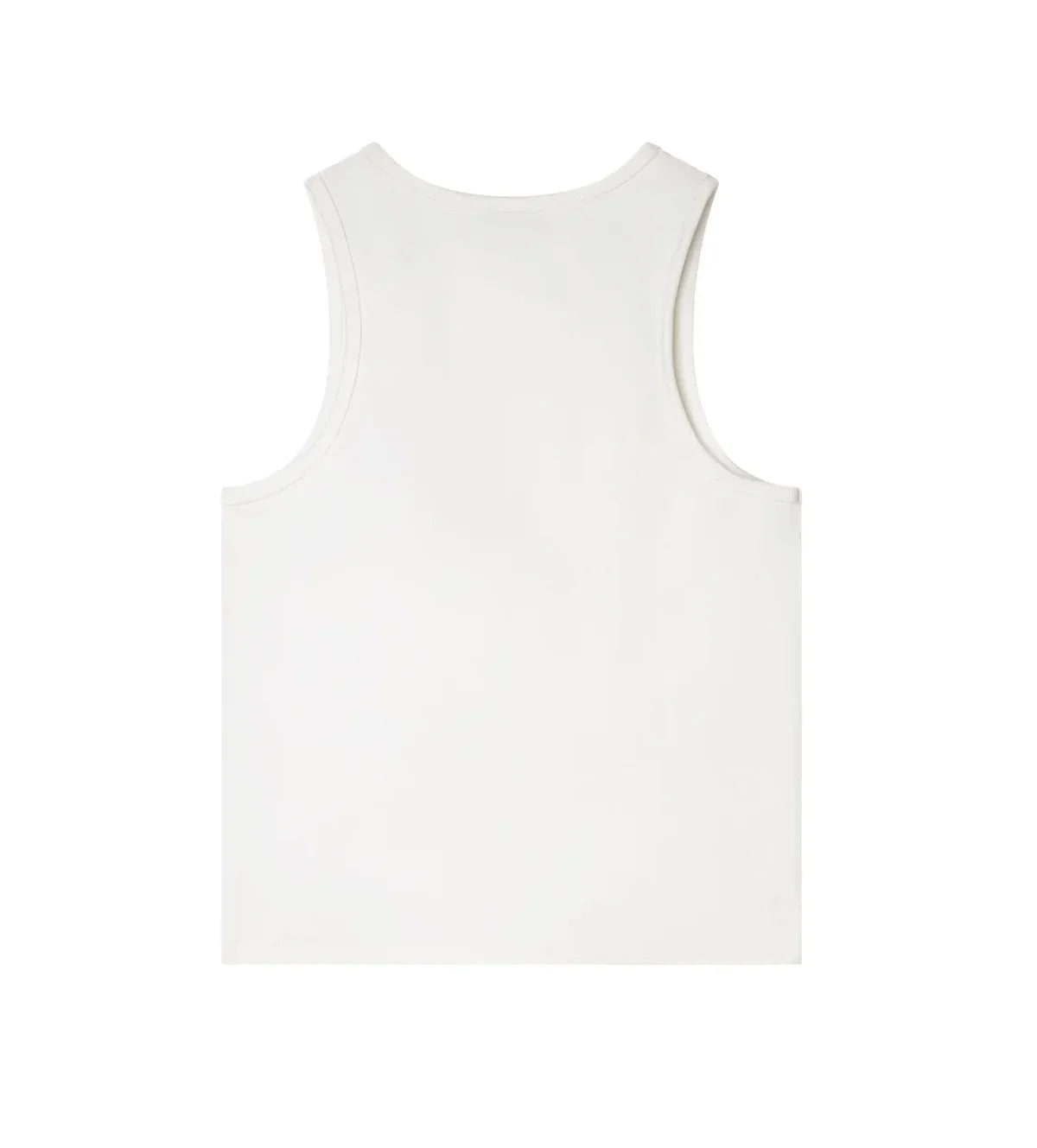 Vale "Chain" White Tank Top
