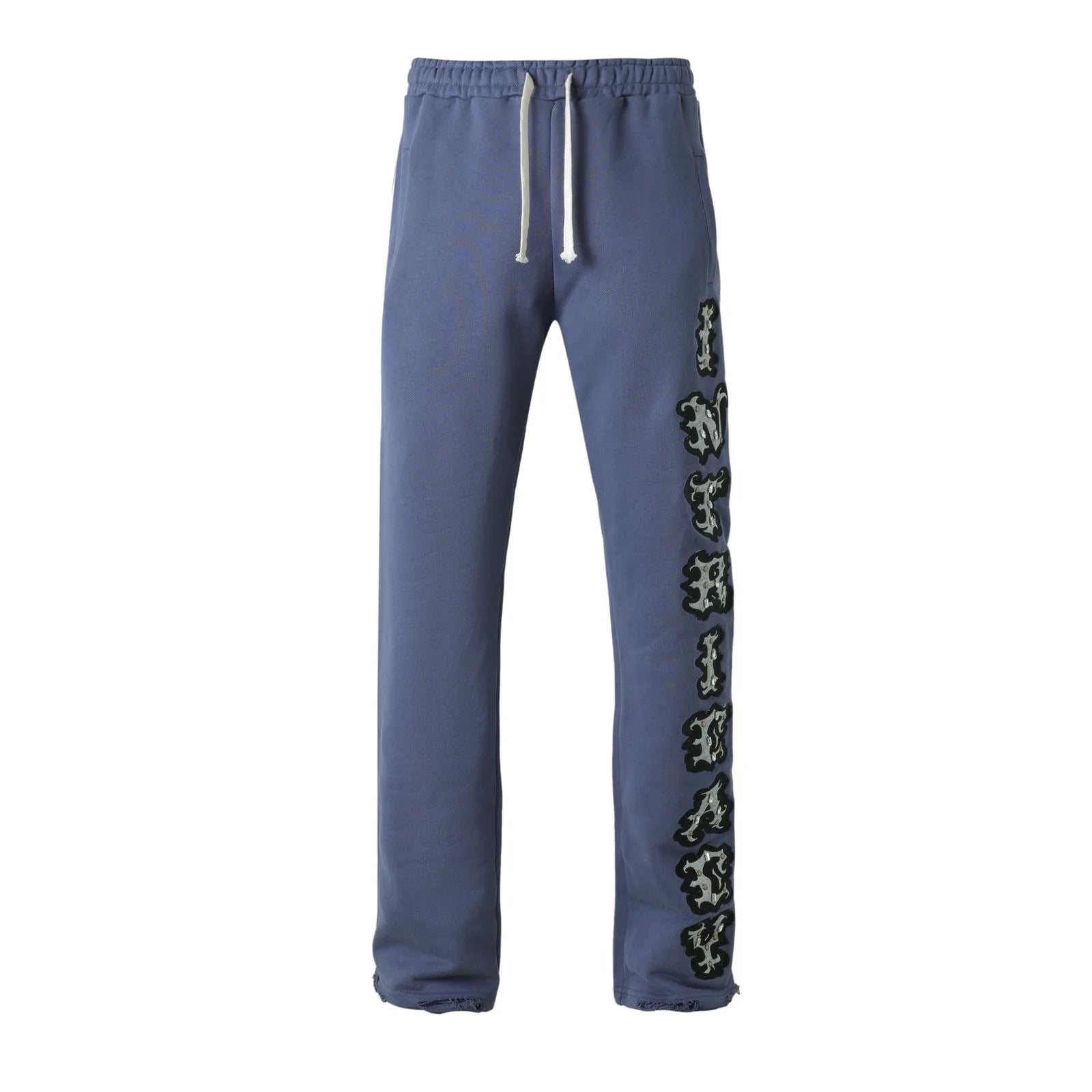 Lost Intricacy "Patches" Blue Sweatpants