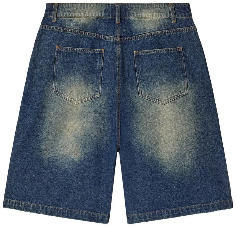 Vale "1980s" Black Jean Shorts
