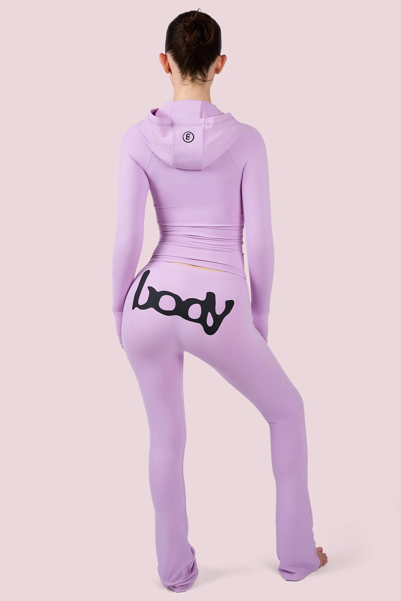 Body By Raven Tracy Basics Leggings (Lavender/Black)