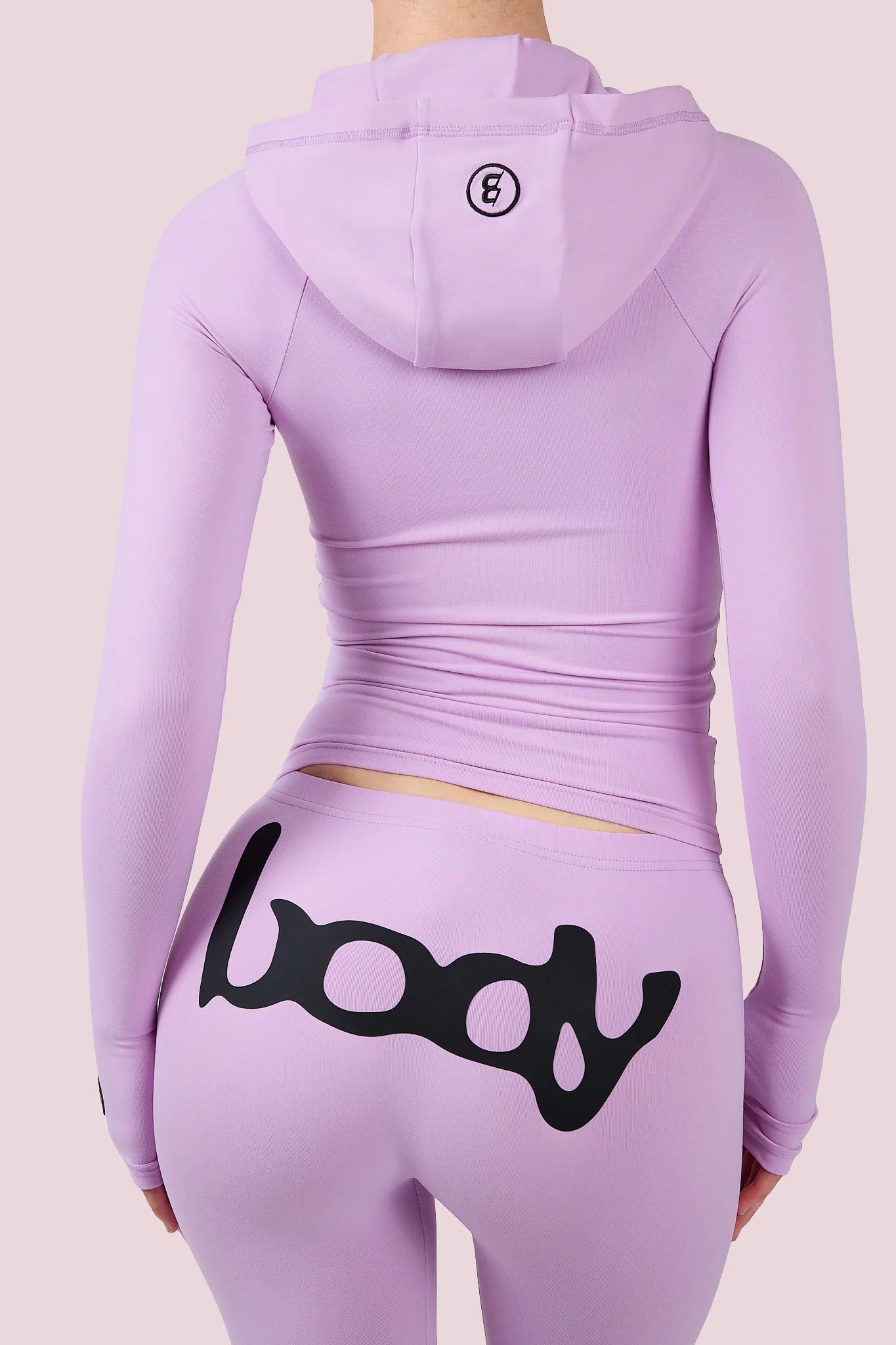 Body By Raven Tracy Basics Leggings (Lavender/Black)
