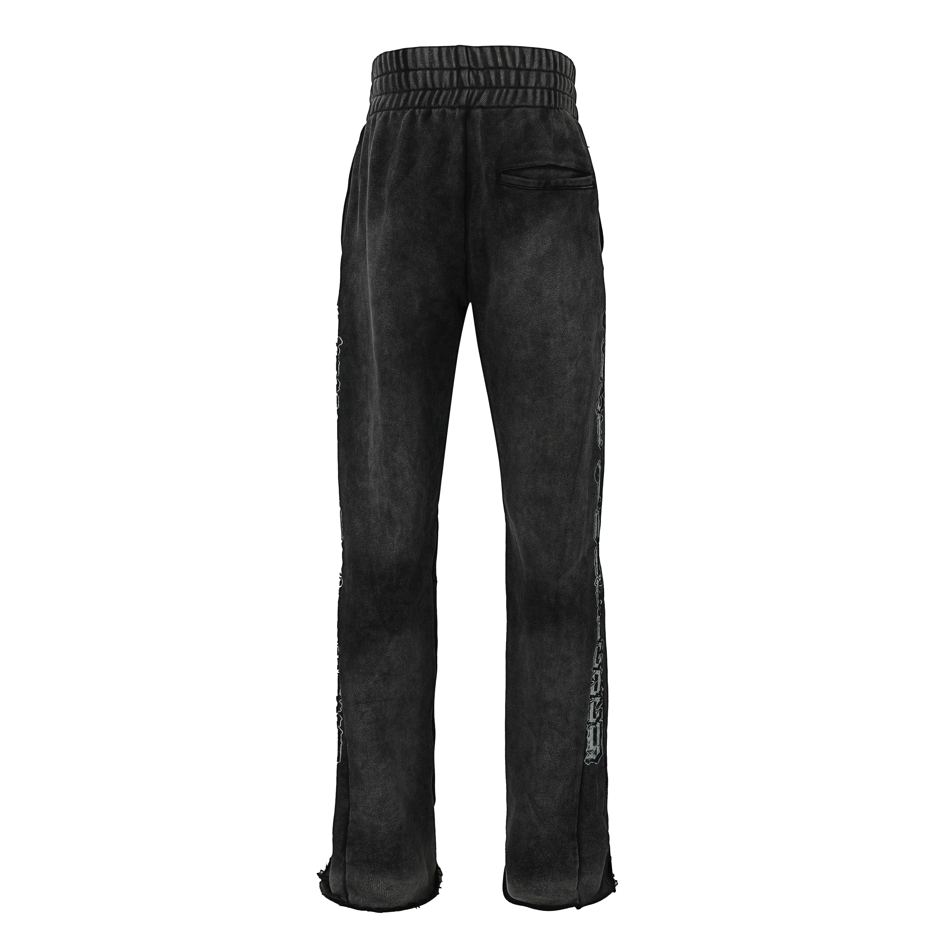 Kids Lost Intricacy "Black Washed" Flare Sweatpants