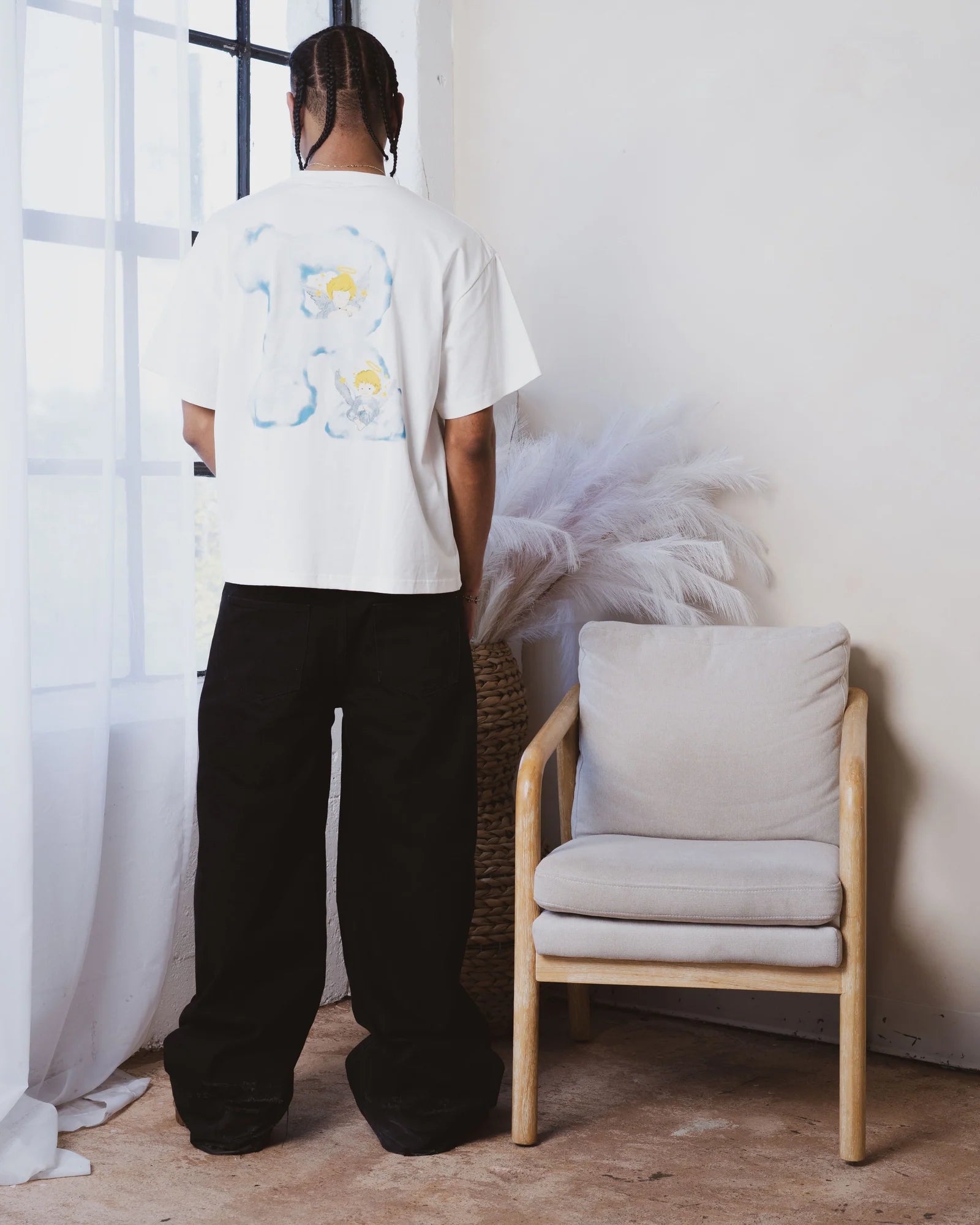 We Are Righteous "Cloud" White T-Shirt