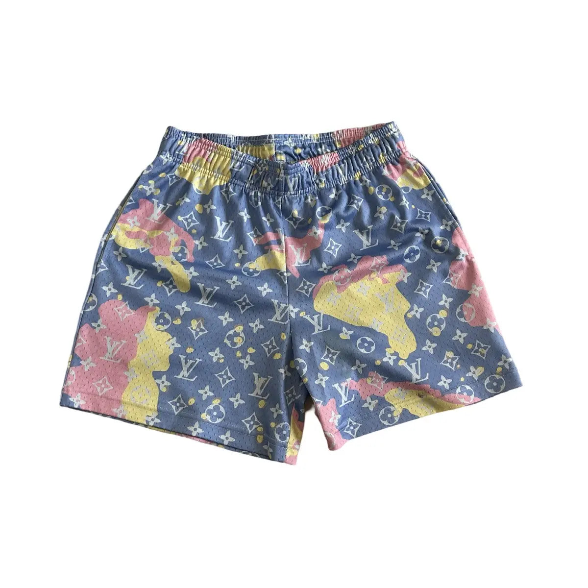 Bravest Studios "LV Cotton Candy" Blue Mesh Shorts
