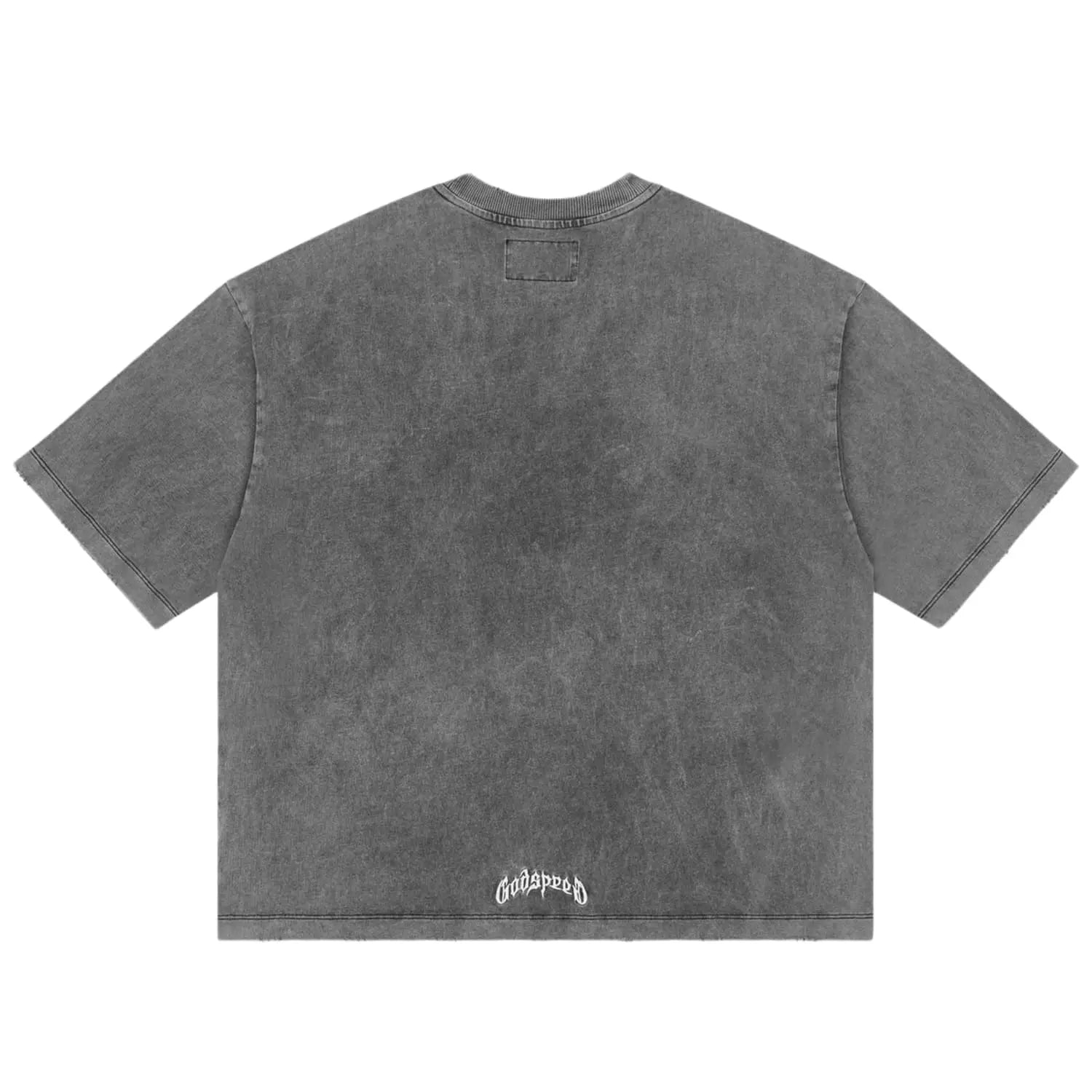 Godspeed "GS Logo" Grey Wash T-Shirt