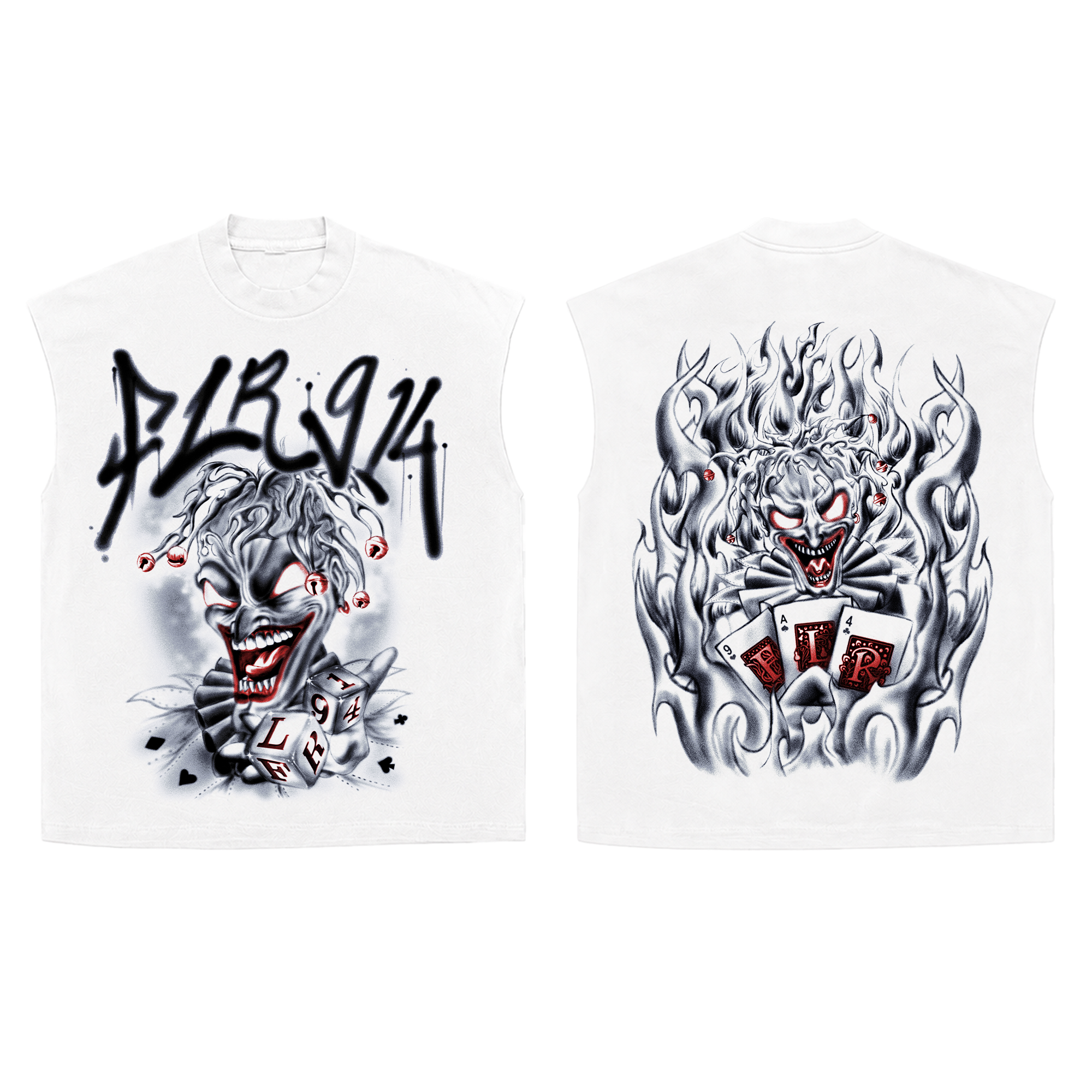 Floor 914 "Jester Dice" Sleeveless T-Shirt