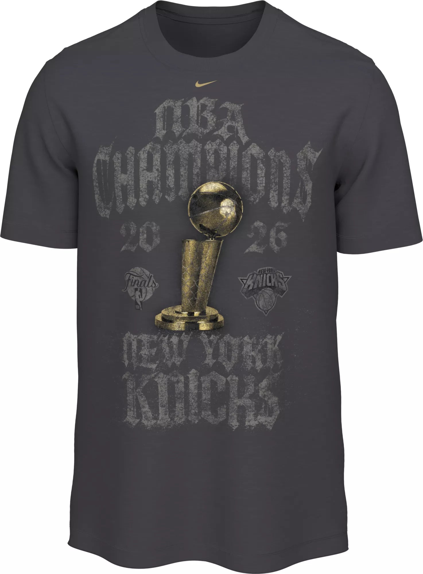 New York Knicks "2026 Champions" Official Locker Room T-Shirty