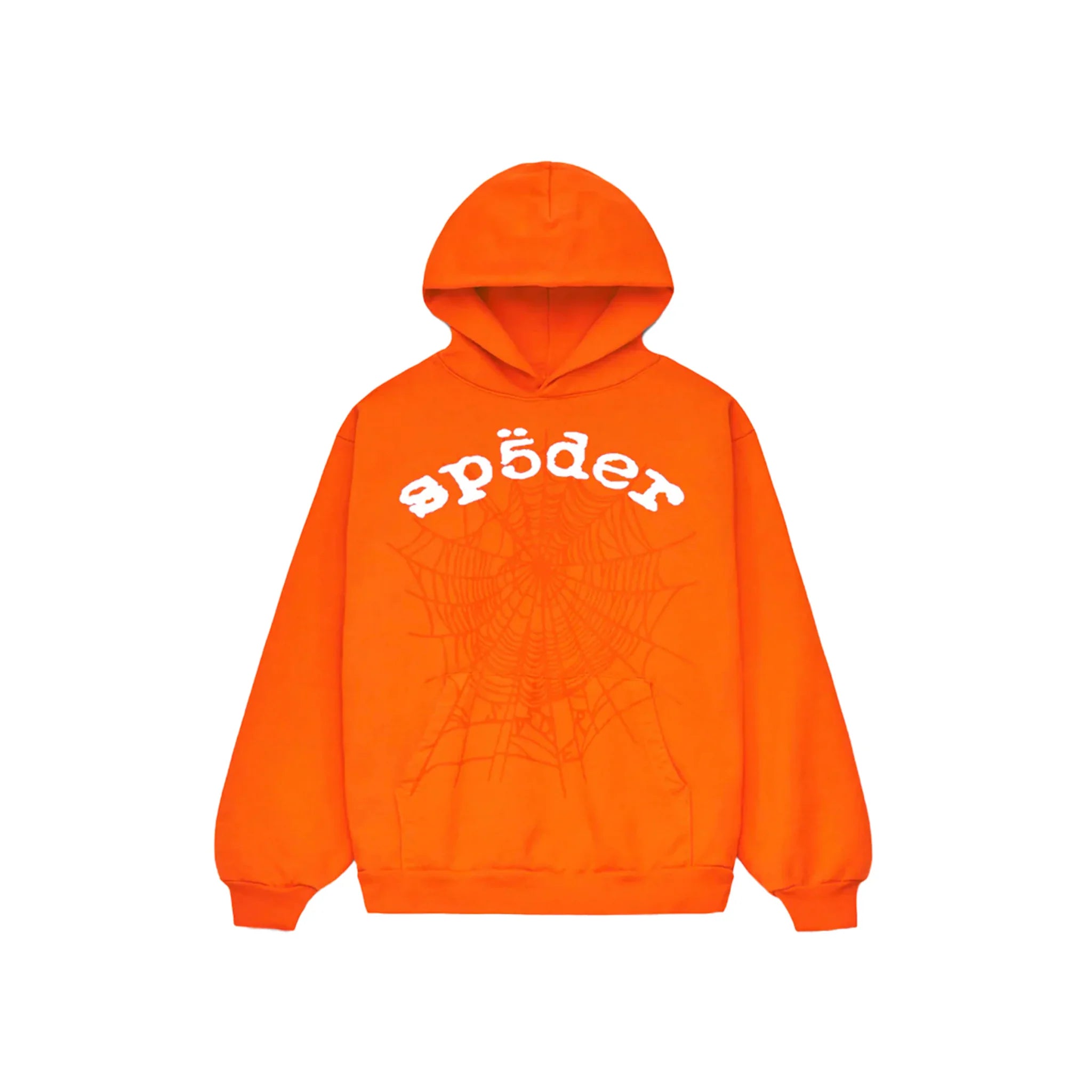 Sp5der "Legacy v2" Orange Hoodie