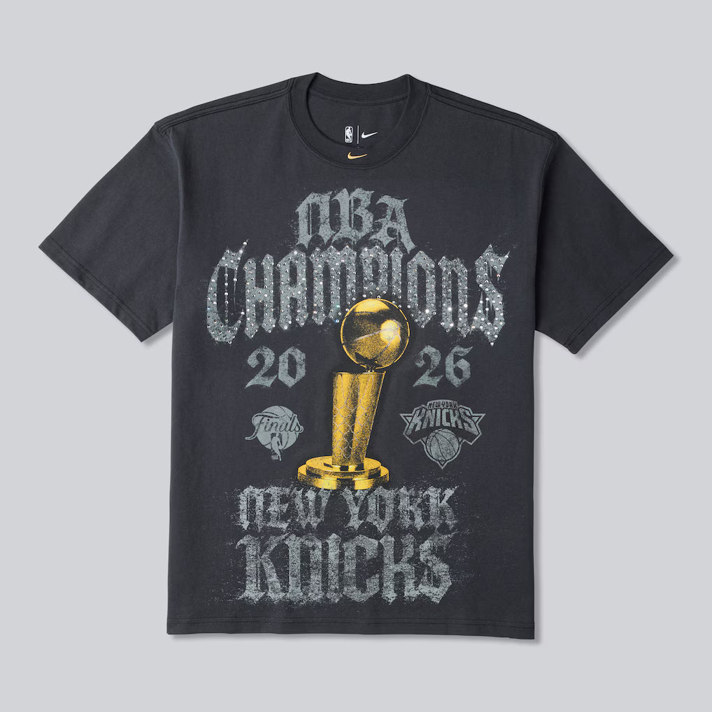 New York Knicks Nike "Locker Room" 2026 Championship Rhinestone Tees *LIMITED*