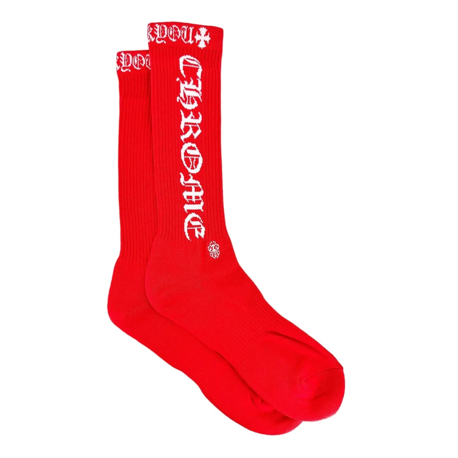 Chrome Hearts "Red" Socks
