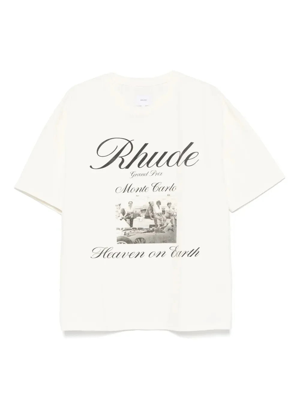 Rhude "Heaven On Earth" White T-Shirt