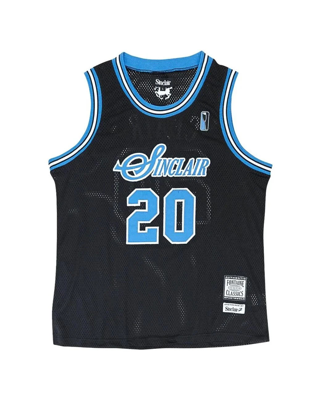Sinclair "Black/Blue" Basketball Jersey