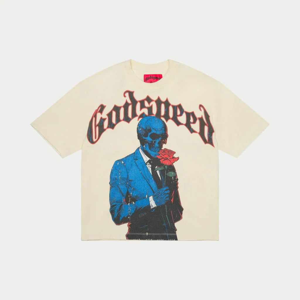Godspeed "Smell The Roses" T-Shirt White