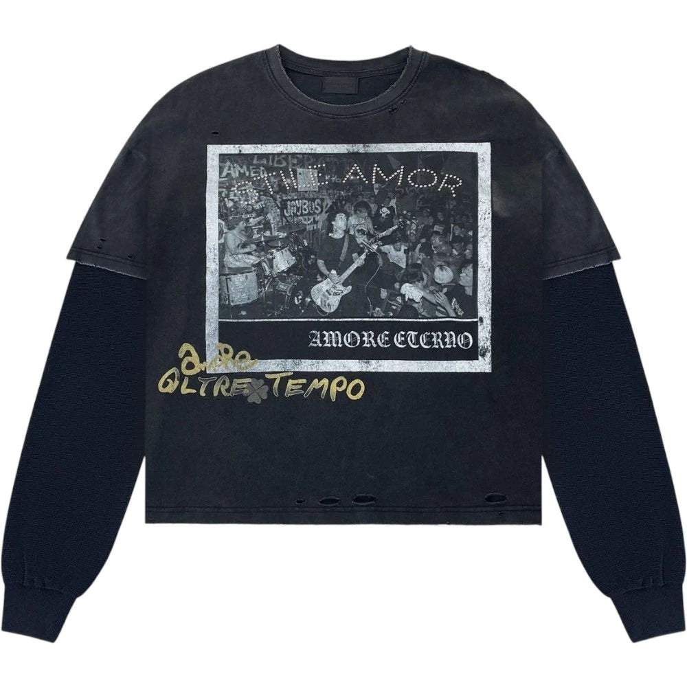 Stile De Amor "Tempo" Black Long Sleeve