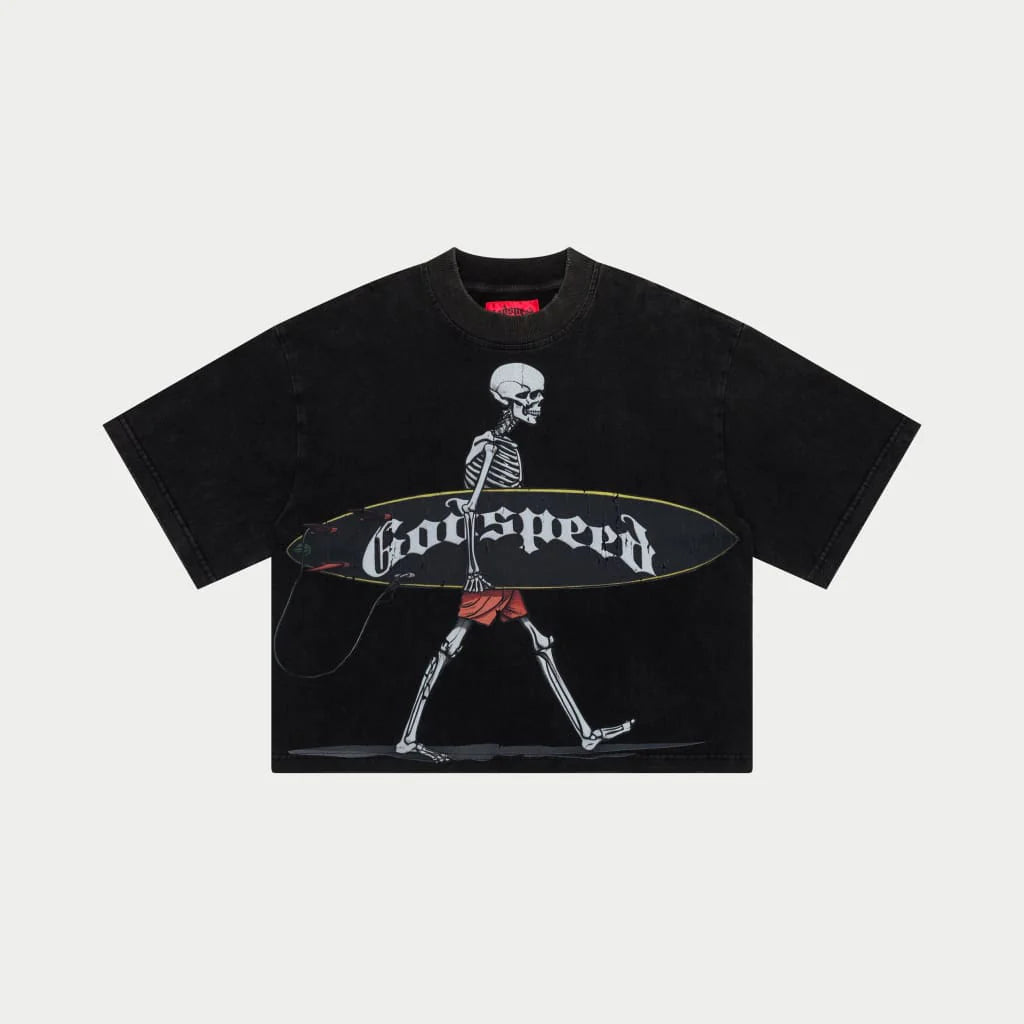 Godspeed Surf Day T-Shirt Black