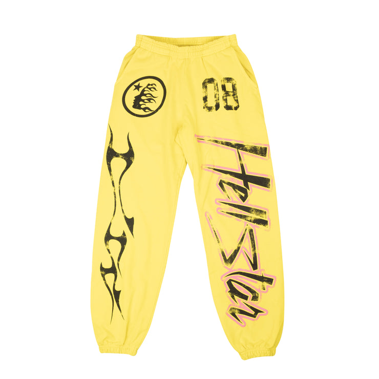 Hellstar Studios Yellow Paradise Sweatpants